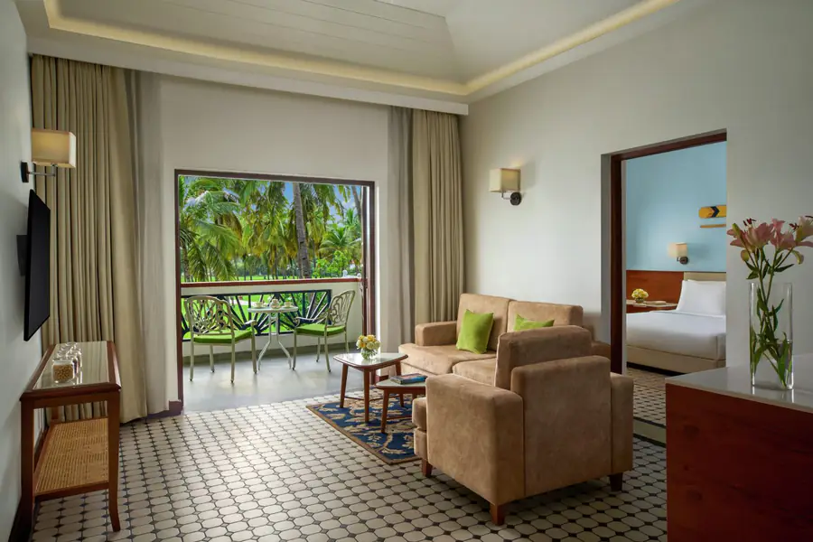 Room with a living space